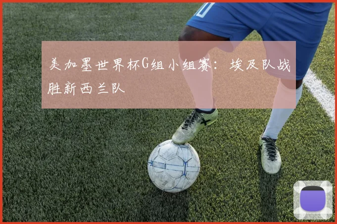 美加墨世界杯G组小组赛：埃及队战胜新西兰队